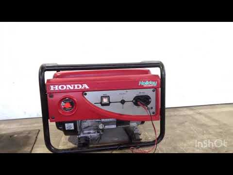 ホンダ 発電機 EB2300H ホリデイ - YouTube