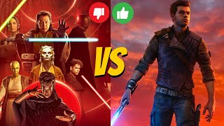 Why STAR WARS VIDEO GAMES Is Better Than DISNEY STAR WARS?!