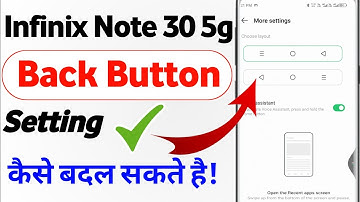 infinix note 30 5g back button settings ! infinix note 30 back button,infinix mobile back button set