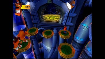 Crash Bandicoot 2: Cortex Strikes Back 100% HD Playthrough: Part 19 Tiny Tiger