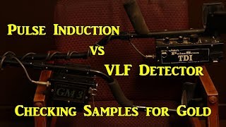 Pulse induction or VLF detectors