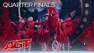 UniCircle Flow Delivers an ASTONISHING Unicycle Act - America's Got Talent 2021