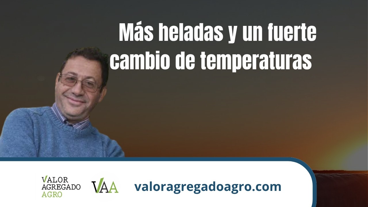 🥶🌡️ Del frío al calor en pocas semanas.