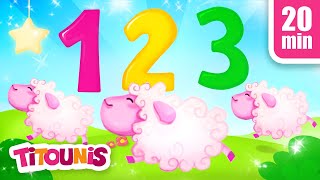 La chanson des moutons | Apprendre à compter | Comptines Enfants Françaises