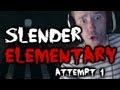 Scary Games - NEW! Slender Elementary w/ Reactions & Facecam