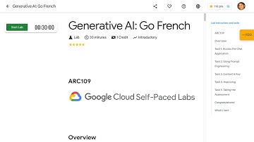 Generative AI: Go French ARC109