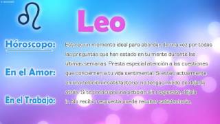 Horóscopo del día - Leo - 23/08/2016