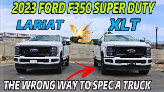 2023 Ford F350 XLT VS Lariat Comparison: I Can