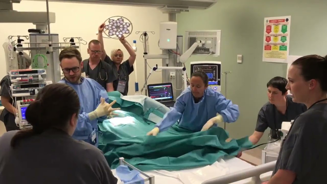 Wellington ICU Cardiac Advanced Life Support Emergency Resternotomy