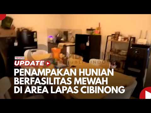 Penampakan Hunian Berfasilitas Mewah di Area Lapas Cibinong