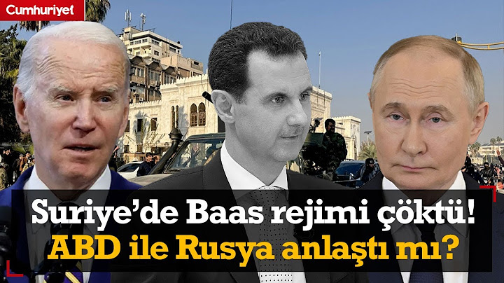 Suriye’de Baas rejimi çöktü! Orta Doğu'da yeni denklem: ABD ile Rusya anlaştı mı?