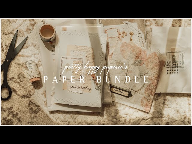 Pretty Happy Paperie Monthly Paper Bundle