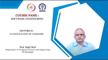 Lecture 21: Classification of Cohesion