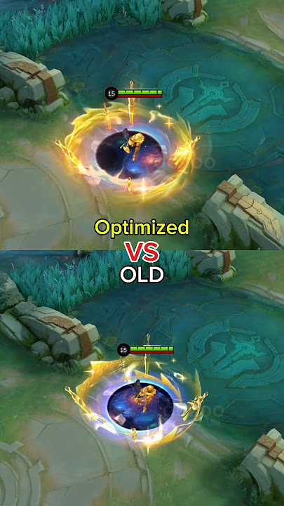 Chou Saint Seiya optimized vs old #mlbb #mobilelegends