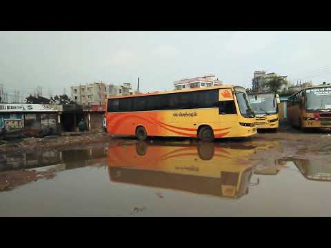 Shamim Enterprise pvt. Ltd | Parking For Regular Inspection in Long Trip | Bangaldeshi Buses |