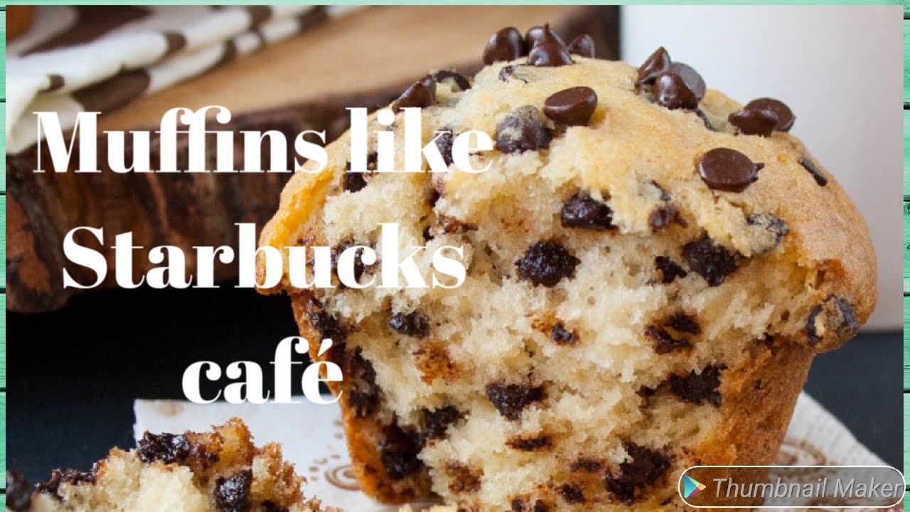How to make muffins like Starbucks Café/ Muffins recipe YouTube