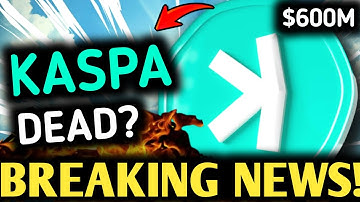 Kaspa Price BREAKING: MEXC Outflows Signal Major Move! Is KAS Dead or Ready for 10x?