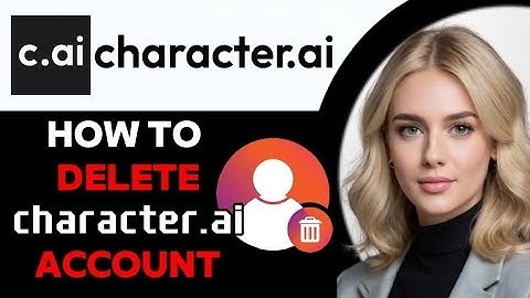 How to Delete Character AI Account 2024! (FULL GUIDE)