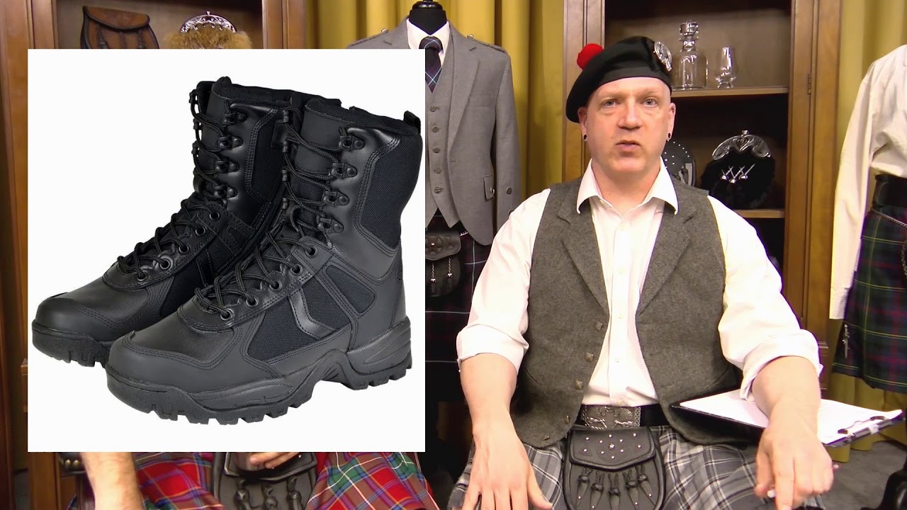 What Shoes or Boots Go with a Kilt 