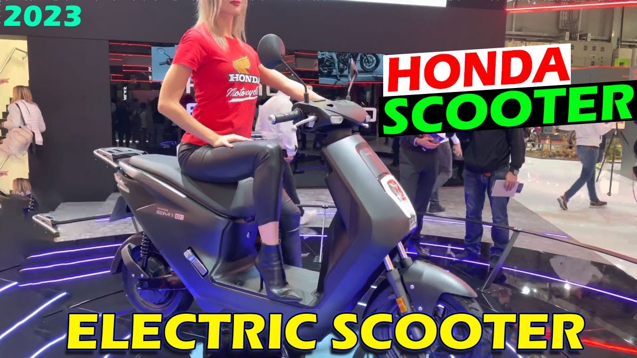 2023 Honda EM1 Electric Scooter Launch Price , Range ?? Honda