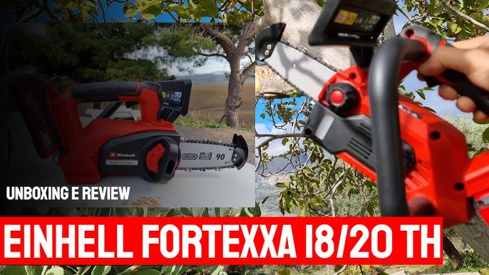 MOTOSIERRA de EINHELL a BATERÍA FORTEXXA 18/20 TH