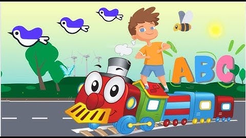 Learn Alphabet Train Song 3d Animation Alphabet ABC Train Song For Children