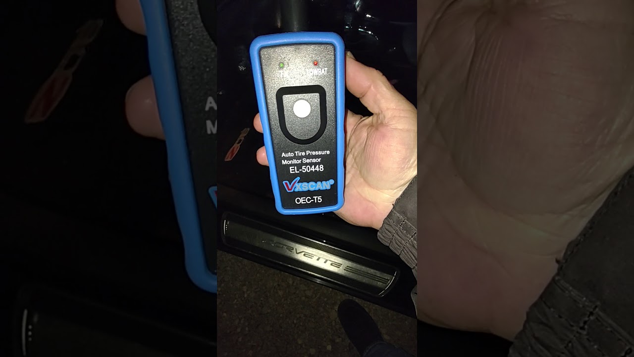 How to train or reset TPMS tire pressure sensors on a C6 Corvette with no functional horn YouTube