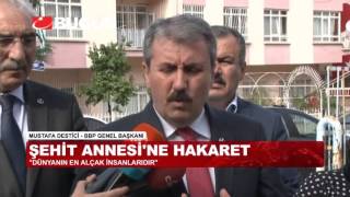 Mustafa Desti̇c Şehi̇t Ai̇leleri̇ne Hakaret Edenler Dünyanin En Alçak İnsanlaridir