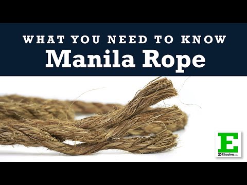 What You Need to Know About Manila Rope - Buying Guide 