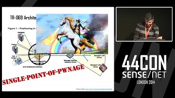 I Hunt TR-069 Admins: Pwning ISPs Like a Boss - Presented By Shahar Tal