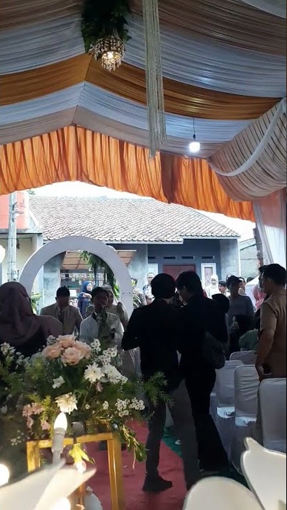 kirab Pengantin Sexophone Wedding Rumahan 😍 #shorts #cinematicvideo #lookbook