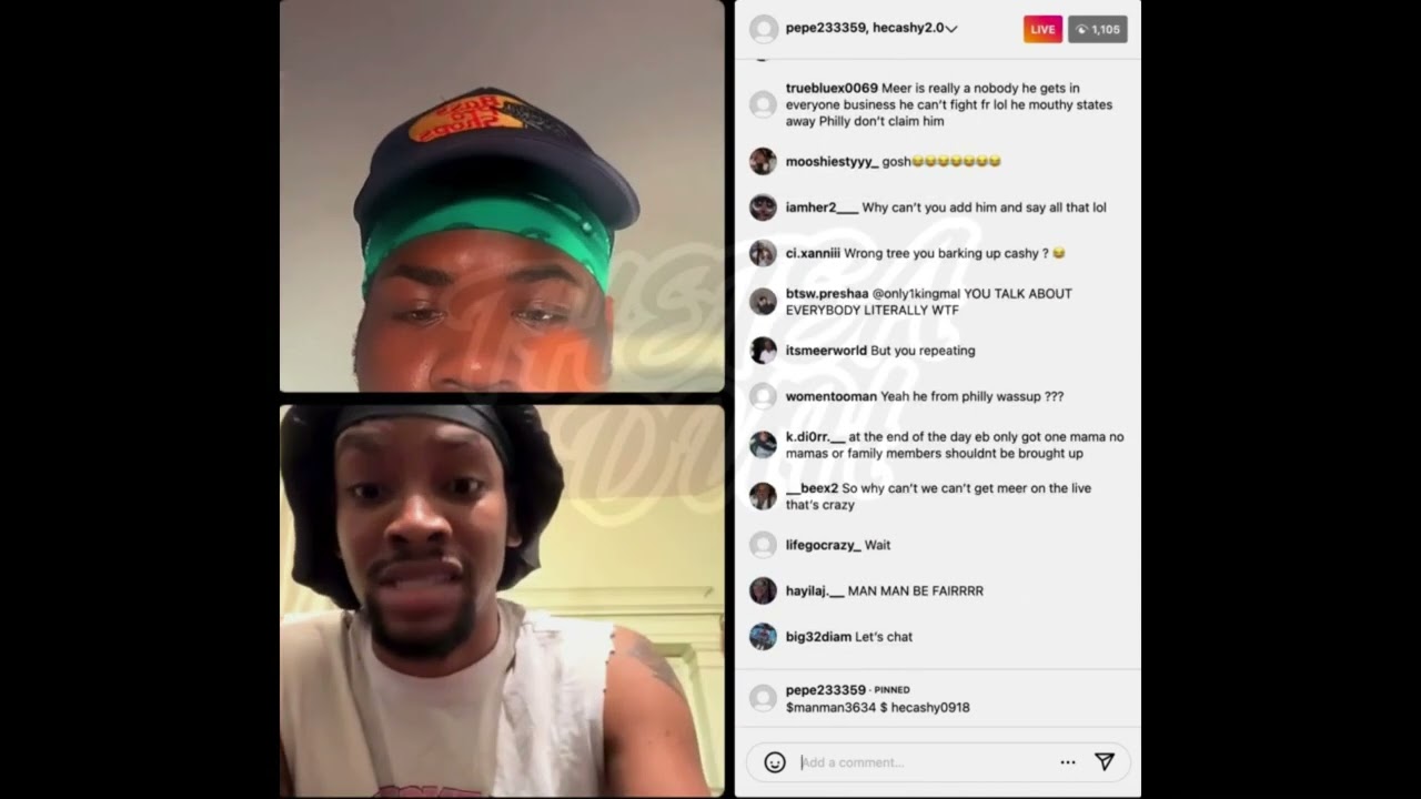 #PLAYBOY CASHY & KING MAL ARGUING ON IG LIVE (PART 2) #nttv #theteaduh