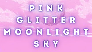 ✨ Pink Clouds & Moonlight – Relaxing Night Sky Animation | Dreamy Aesthetic Wallpaper screenshot 5