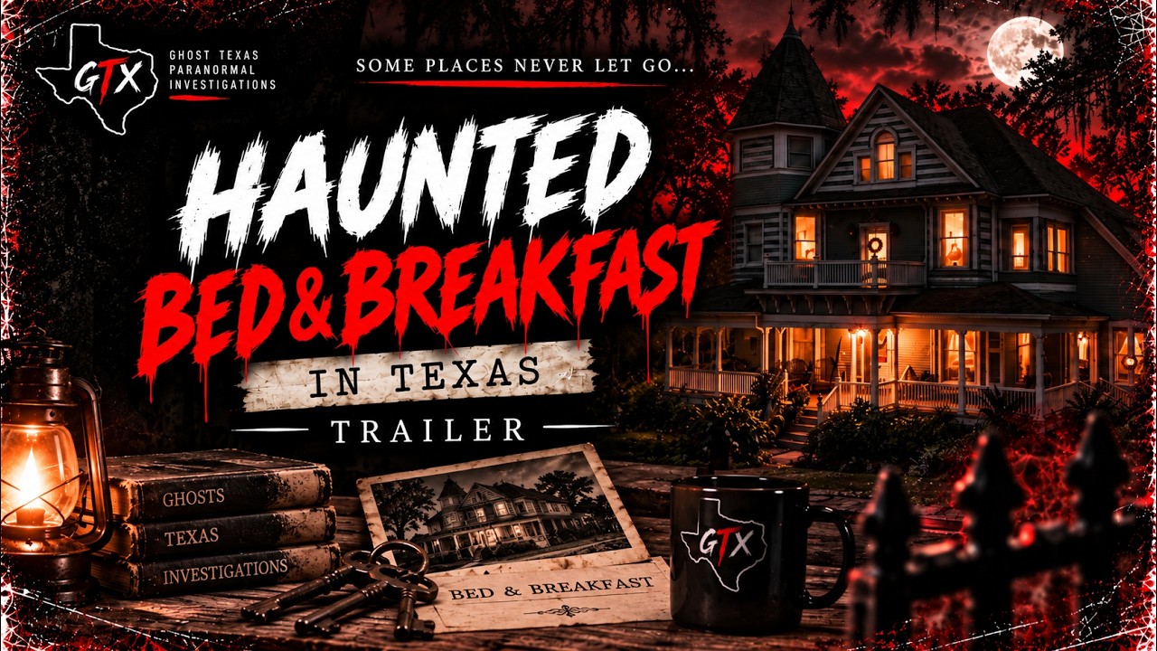 Haunted Bed and Breakfast in Texas | Four Winds Victorian Ghost Texas Investigation I Trailer