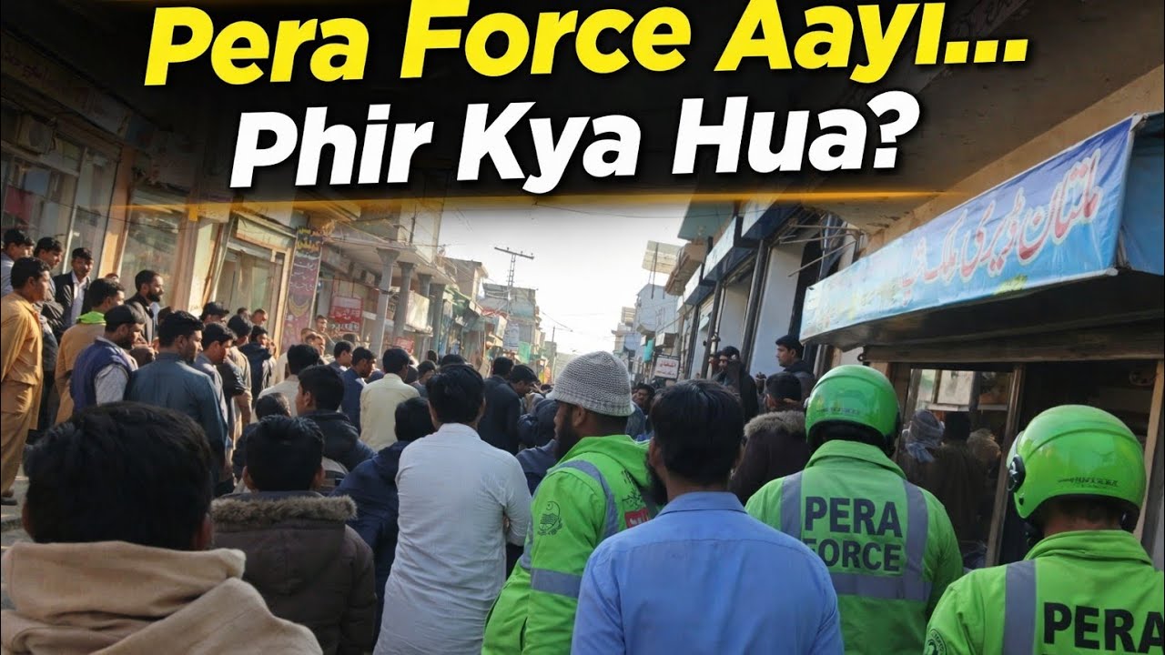 Bazaar Mein Pera force ka action | public reaction