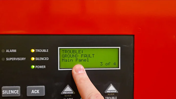 Silent Knight IFP - 100 | How to do Ground Fault Test