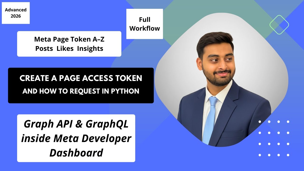 Meta Page Token Explained A–Z | Fix Page Not Showing Issue | Graph API + Python Analytics | Scraping