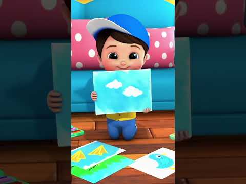 Цветная Песня Обучающее Видео #shorts #fun #rhymes #forkids #ColorSong #JuniorSquad