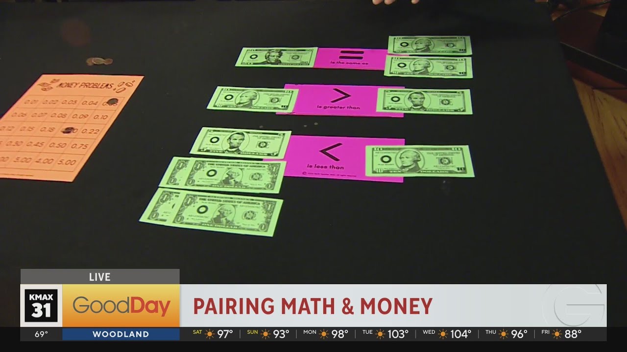 Teaching you kids money skills with the Math Teacher Mom!