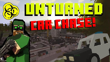 Unturned ESCALATION | Deadzone Run Turns into CAR CHASE!!!