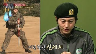 [HOT] 진짜 사나이 - 무겁다 힘들다 주특기 훈련 81mm 박격포 류수영 고문관 등극? 20130428