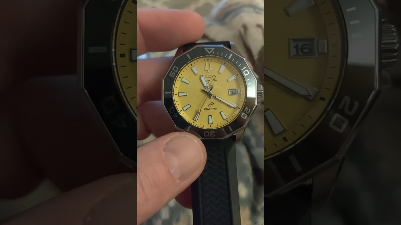 Bulova Marine Star Precisionist Diver Review! Smooth Sweep! Sapphire Crystal! Ceramic Bezel! 96B431