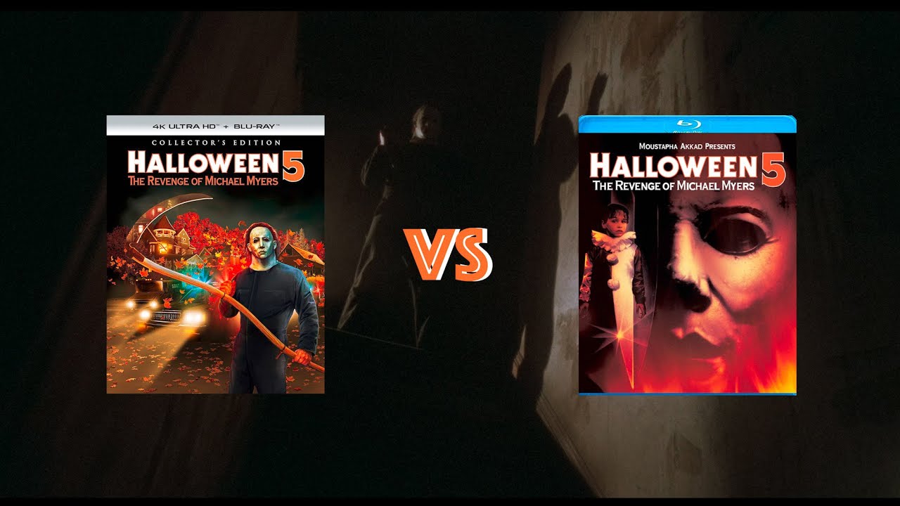 Comparison of Halloween 5 The Revenge of Michael Myers 4K (4K DI) Dolby