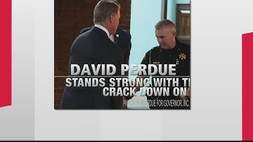 Former Sen. David Perdue under fire for political ad