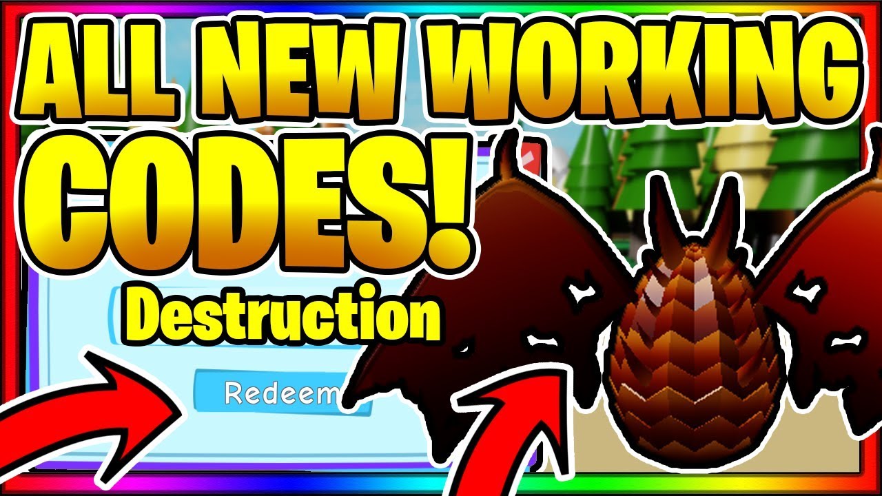  ALL NEW SECRET OP WORKING CODES Roblox Super Destruction Simulator YouTube