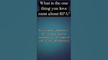 RPA Interview Questions 5
