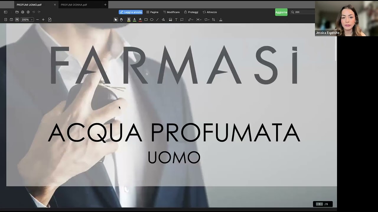 Fragranze donna e uomo Farmasi by Jessica Esposito