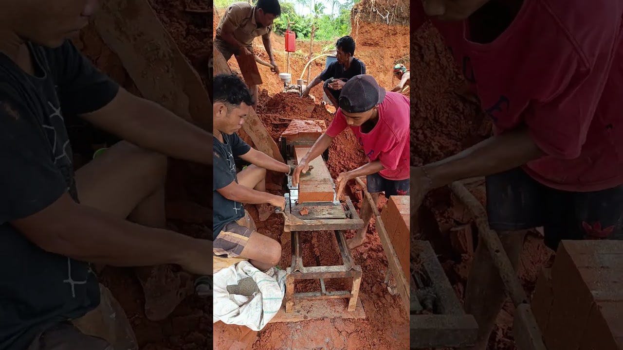 "The Manufacturing Process of Pressed Bricks with Modern Machines"