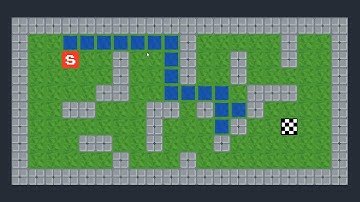 Genetic Algorithm Solves a Maze