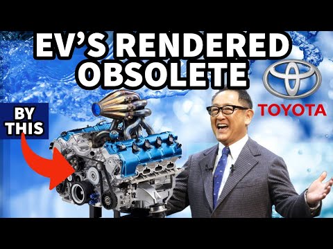 Toyota CEO presenting water engine car that will end the EV industry ...